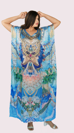 Blue Horizon Kaftan