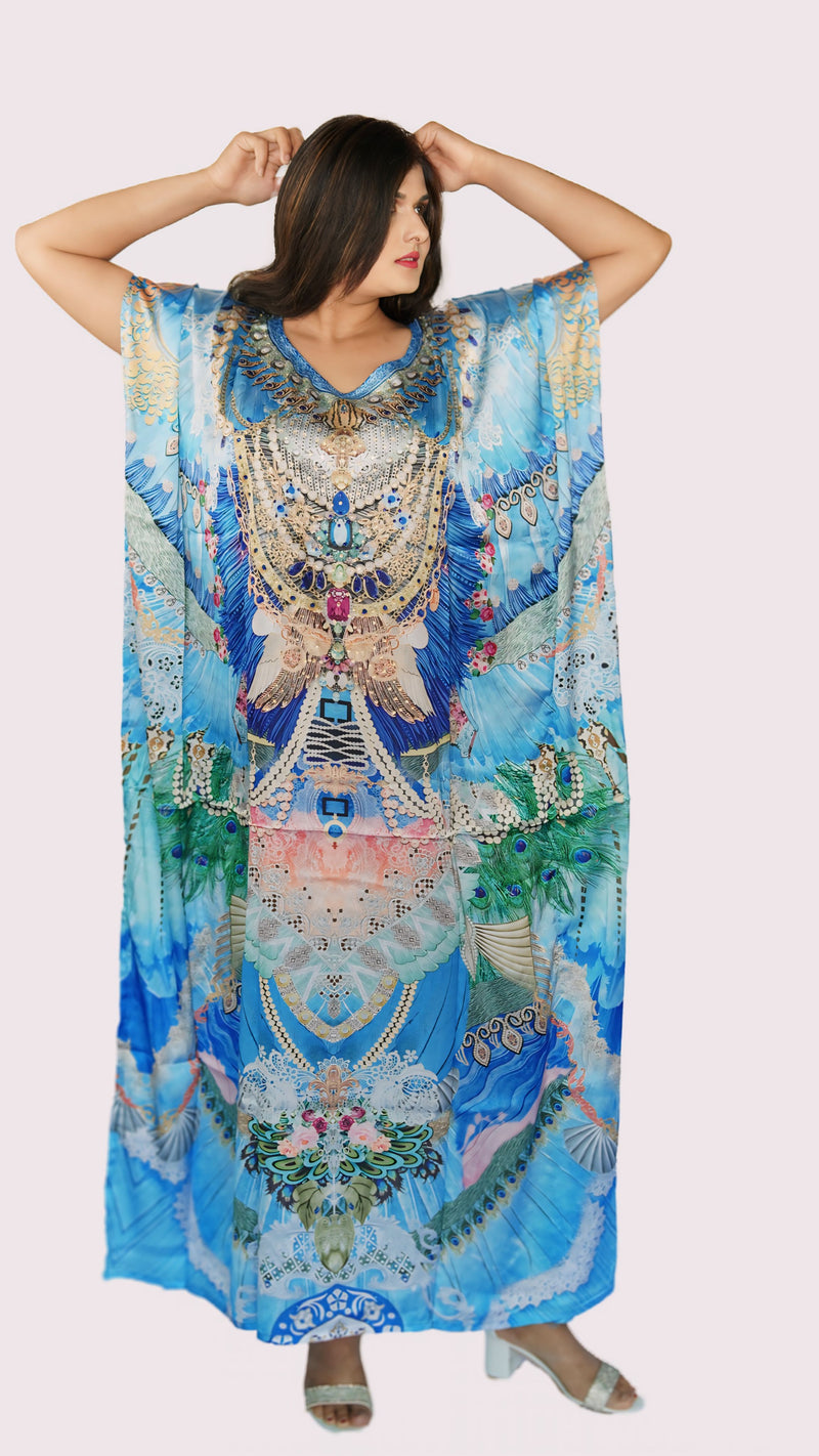 Blue Horizon Kaftan