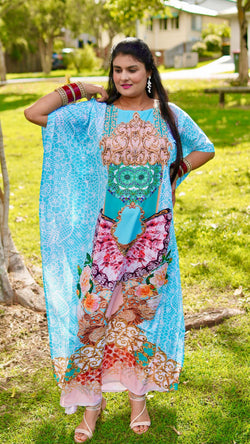 Magical Blue Kaftan