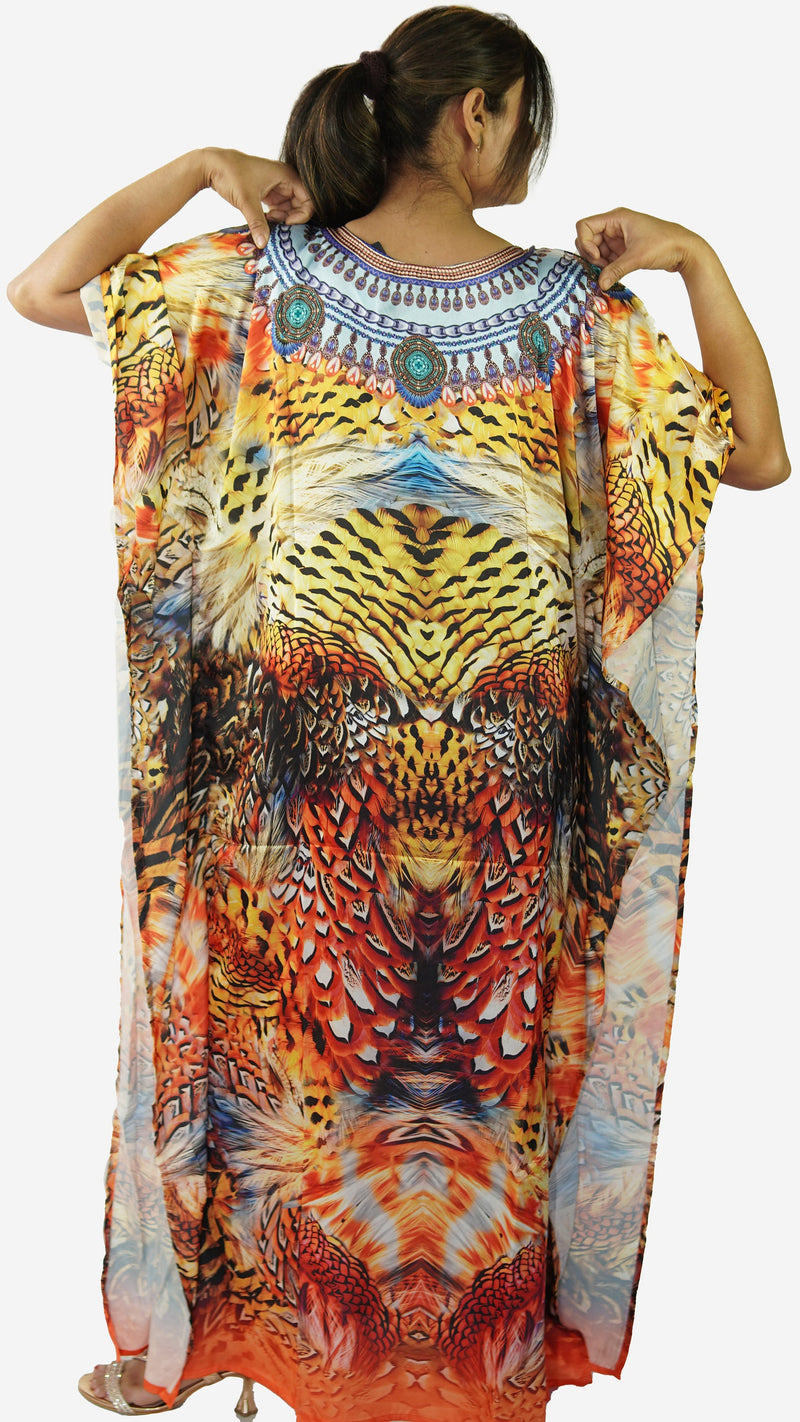 Beautiful Multi Color Kaftan